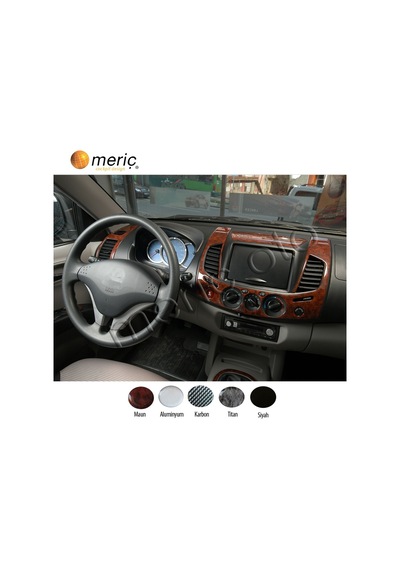 Meriç Mitsubishi L200 4X2 Ön Torpido Kaplama 14 Parça 2007-2013 (530157836)
