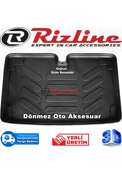 Hyundai Getz 3D Bagaj Havuzu Siyah 2002-2011 Arası Rizline N11.8923