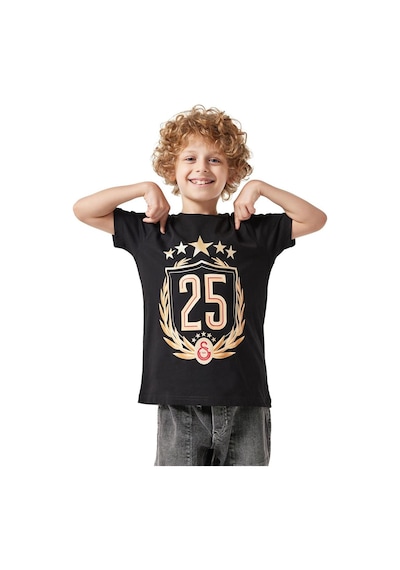 Gsstore Galatasaray 25 Şampiyonluk Çocuk T-shirt - C251351-10639 SIYAH