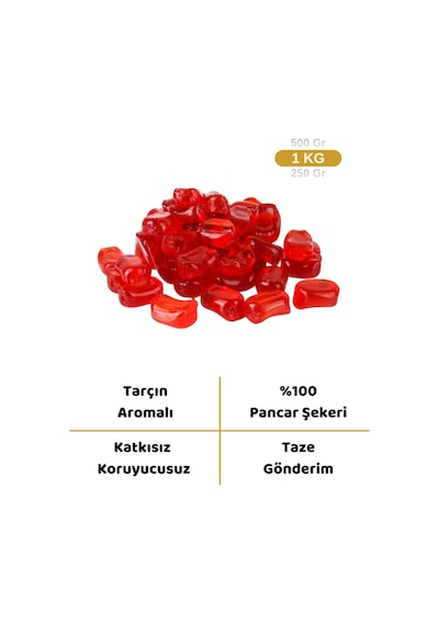 Tarçınlı Akide Şekeri 1kg