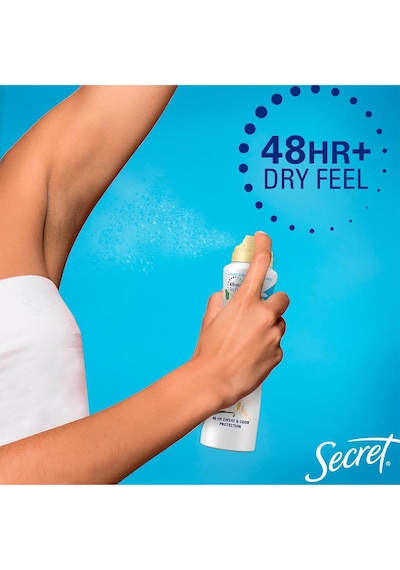 Secret Vanilla Antiperspirant Kuru Sprey Deodorant 116gr