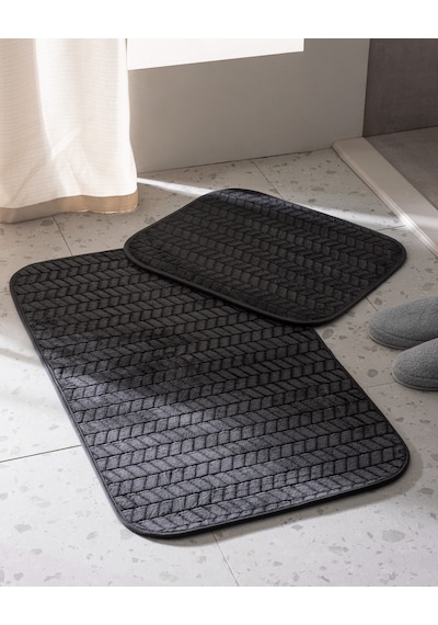 Madame Coco Norris Banyo Paspası 8684427047033 Gri