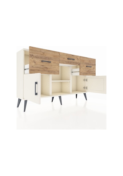 Arges Konsol Tek Raflı 3 Çekmeceli 3 Kapaklı 132x30x83 Aytaşı-aytaşı/çam Aytaşı/çam Arges Konsol Tek Raflı 3 Çekmeceli 3 Kapaklı 132x30x83 Aytaşı-aytaşı/çam Aytaşı/çam