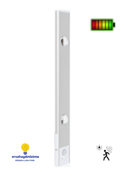 Hareket Sensörlü Şarjlı Led Lamba