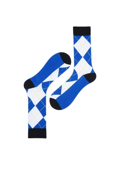 The Socks Company Desenli Erkek Soket Çorap-1846 Çok Renkli