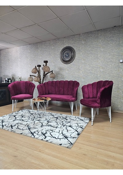 Zafir Beyaz Boyalı Tel Ayak Papatya Çay Seti Koltuk Takımı , Balkon, Salon, Ofis, Cafe Koltuk Takımı Bordo Zafir Beyaz Boyalı Tel Ayak Papatya Çay Seti Koltuk Takımı , Balkon, Salon, Ofis, Cafe Koltuk Takımı Bordo