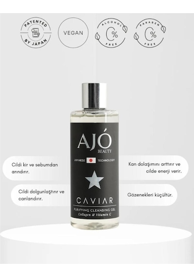 Ajo Beauty Havyar Özlü Temizleme Jeli 250ml