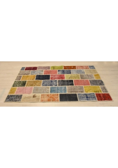 Patchwork El Örgüsü Anadolu Halısı – Special (424041647)