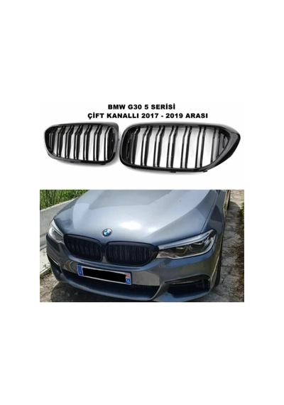 Bmw G30 Makyajsız Ön Böbrek Panjur Çift Tırnak 2017-2020