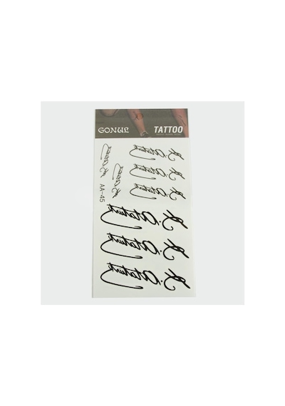 Mustafa Kemal Atatürk Tattoo Dövme Sticker