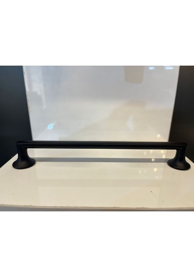 Turn Metal Kulp 160mm Mat Siyah Dolap Kapak Modern Çekmece Mobilya Kulbu Tv Ünite Komidin Konsol Mat Siyah