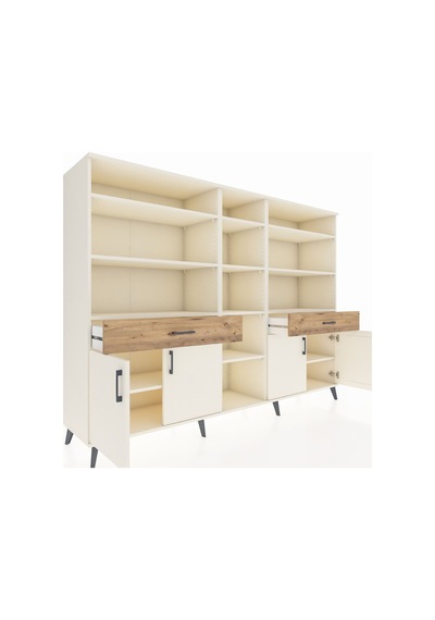 Hyperion Dolap 12 Raflı 2 Çekmeceli 4 Kapaklı 220x44x163 Aytaşı-a Aytaşı-aytaşı/çam Hyperion Dolap 12 Raflı 2 Çekmeceli 4 Kapaklı 220x44x163 Aytaşı-a Aytaşı-aytaşı/çam