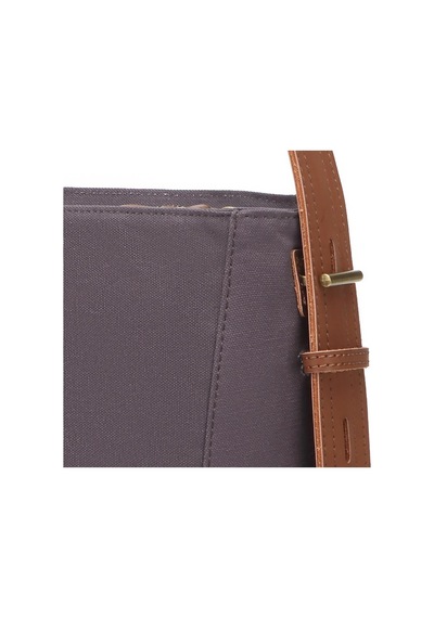 Smart Bags Kanvas Kadın Omuz Çantası Smk Kn-1331 Kahverengi