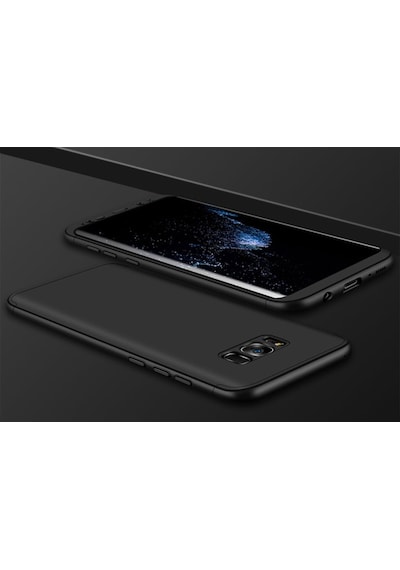 Samsung Uyumlu Galaxy S8 Kilif Kamera Çikintili 360 Tam Koruma Ays 255097639 - Renk / Kirmizi