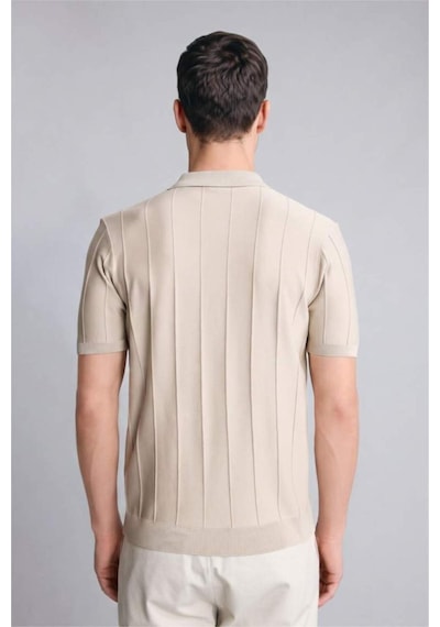 Defacto Standart Fıt Polo Yaka Triko Kısa Kollu Polo Tişört F1945ax26smgr302 Gri-gr302