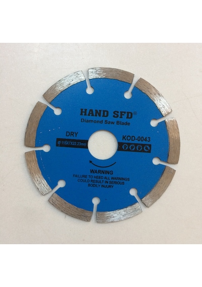 Sfd 115 Mm Mermer Granit Beton Kesme Elmas Testere Disk