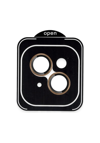 Joko Apple İphone 13 Uyumlu Pvd Metal Kamera Lens - Gold