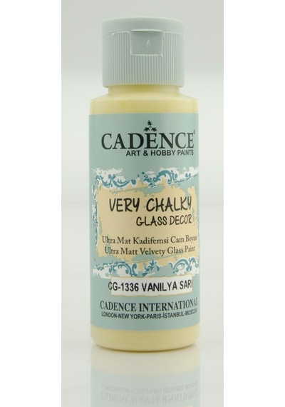 Cadence Very Chalky Glass Cg-1336 Vanilya Sarı