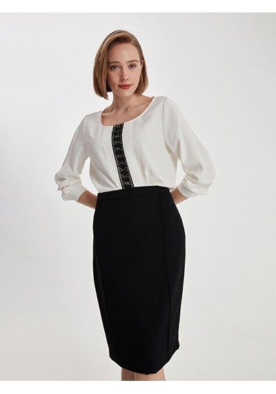 Faik Sönmez Slim Fit Etek 00035 001