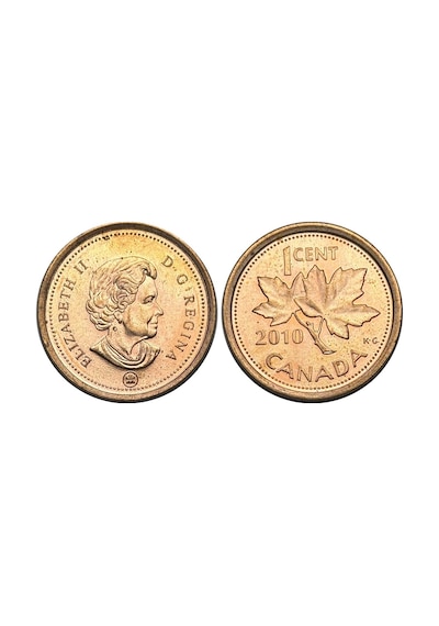 Kanada 1 Cent Koleksiyon Para Çil Unc