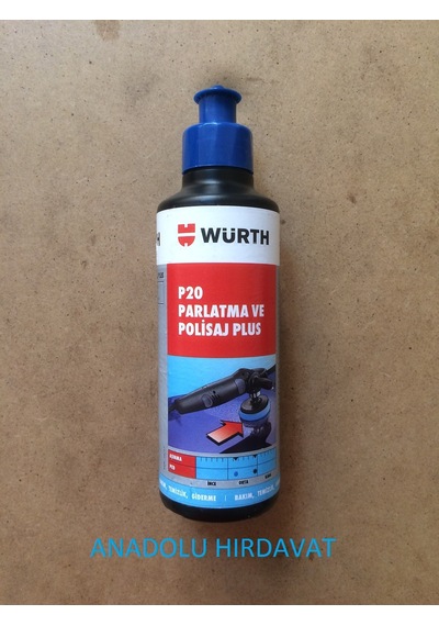 Würth P20 Parlatıcı Pasta 250 Gr Boya Koruma Pastası Germany