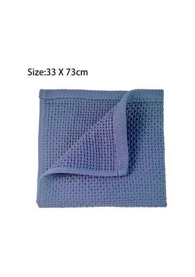 Ultra Yumuşak Emici Mutfak Havlular - 5 Pcs Waffle Dokunma Bulaşık Bezleri Evde Kurutma Yemekleri Dark Blue