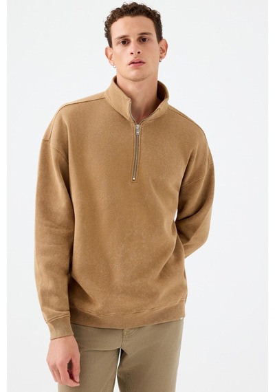 Loft Erkek Sweatshirt Bej
