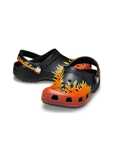 Crocs Classic Flames Clog T Çocuk Terlik 211214-0c4 Siyah Siyah