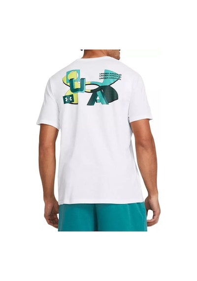 Under Armour Ua Color Block Logo Lc Erkek Tişört 1382828-100
