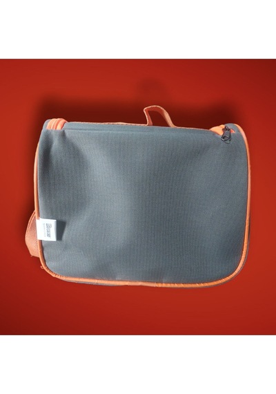 16x21x27 Cm Büyük Ebat Beslenme Çantası Termoslu Br-3500 Student Lunch Box Gri