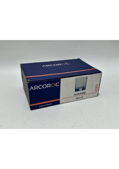 Arcoroc Islande Hiball Viski Bardağı 30cl 6 Adet Hafif Defolu Çok Renkli