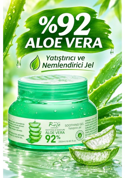 3b Trend Aloe Vera %92 Yatıştırıcı Ve Nemlendirici Jel 250 Ml Yüz Ve Vücut Bakım Jeli