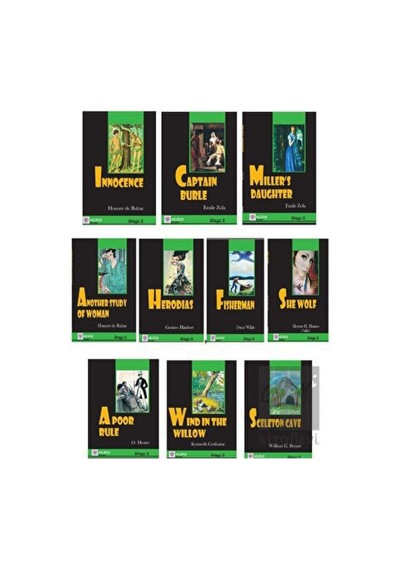 English Stage 2 - 10 Kitap Takım- Nilüfer Yayınları
