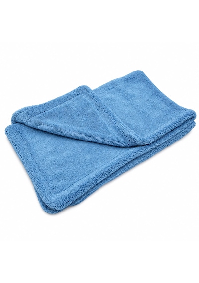 Edde Pro Araba Araç Oto Mikrofiber Kurulama Bezi Havlusu Çift Katlı Ulra Kalın Ithal Mavi 50 80 Cm