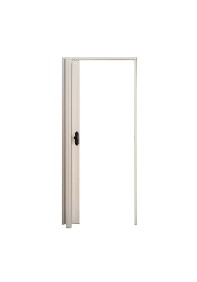Faran Dekorasyon 87 x 215 Beyaz Renk Camsız Pvc Akordiyon Kapı – FRNAKMODEL-0-08
