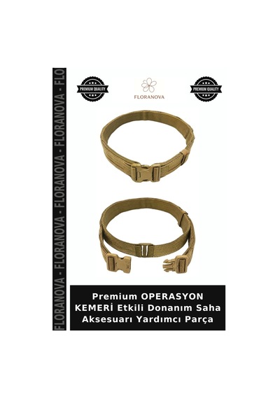 Floranova Premium Operasyon Kemeri Etkili Donanım Saha Aksesuarı Yardımcı Parça Çok Renkli