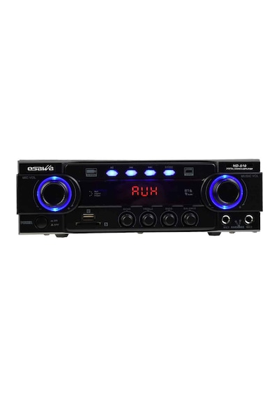 Osawa Hd-510 100 Watt Stereo Iş Yeri ve Ev Anfisi 12 Volt/220 Watt
