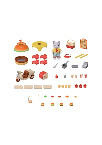 Adore Sylvanian Families Hamburger Standı 5757
