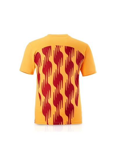 Galatasaray Puma A Takım Antrenman Sarı - Kırmızı Desenli T-shirt Sarı - Kırmızı