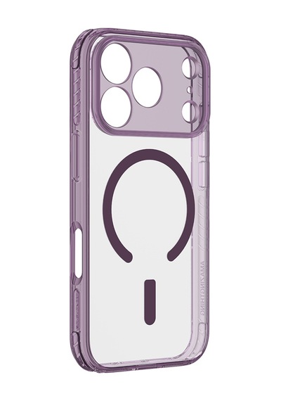 Apple iPhone Uyumlu 18 Pro Max Kılıf M-safeli Airbag Tasarımlı Amazingthing Titan Pro Lens Serisi Kapak Mor