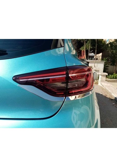 Renault Clio 5 Krom Stop Alt Çıtası 4 Parça 2019 ve Sonrası