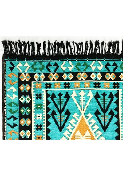 Shark Anadolu Seccade Kilim 6 Mavi