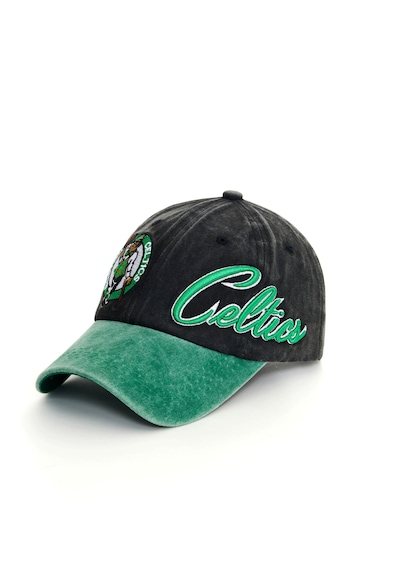 Berellini Celtics Yıkamalı Şapka Special Desıgn Siyah - Yeşil