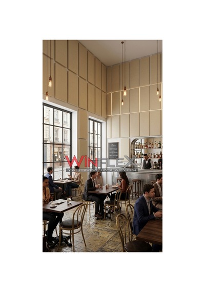 Winflex 60x120 Cm Akustik Kumaş Panel Krem