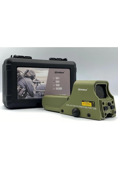 Spike 552 Sight Hedef Noktalayıcı Nişangâh Reddot - Yeşil Çok Renkli