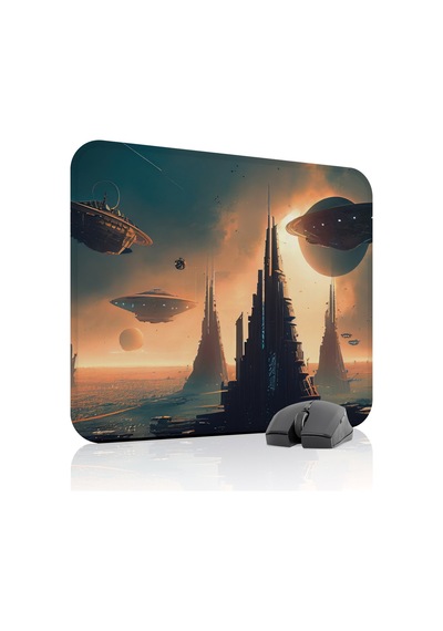 Yıldız Galaksi Kaymaz Dikişli Kauçuk Oyuncu Mousepad V1 - 48x40 Xl Gaming Mouse Pad Fare Altlığı