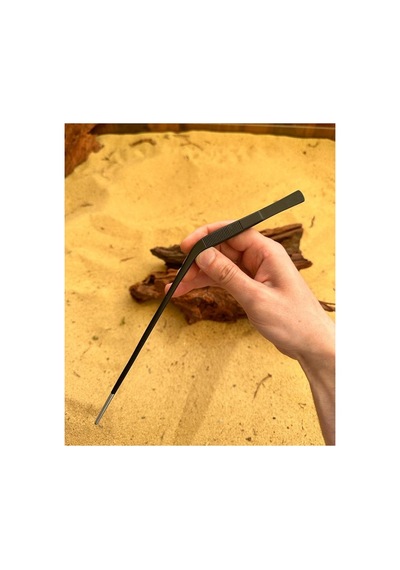 Karbon Kaplama Açılı Bitki Maşası Cımbız - 25 Cm