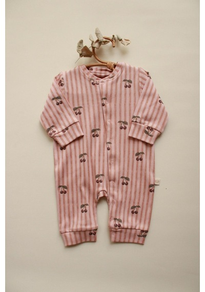 Oh La La Koala Stripe Cherry Serisi Tulum Bej