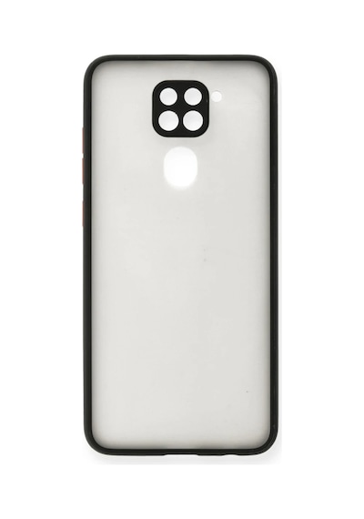 Xiaomi Redmi Note 9 Kılıf Montreal Silikon Kapak - Siyah 0.2M-Çok Renkli