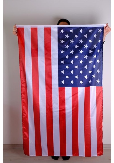 Amerika ABD Milli Gönder Bayrağı Raşel Kumaş Dijital Baskı 200x300 cm